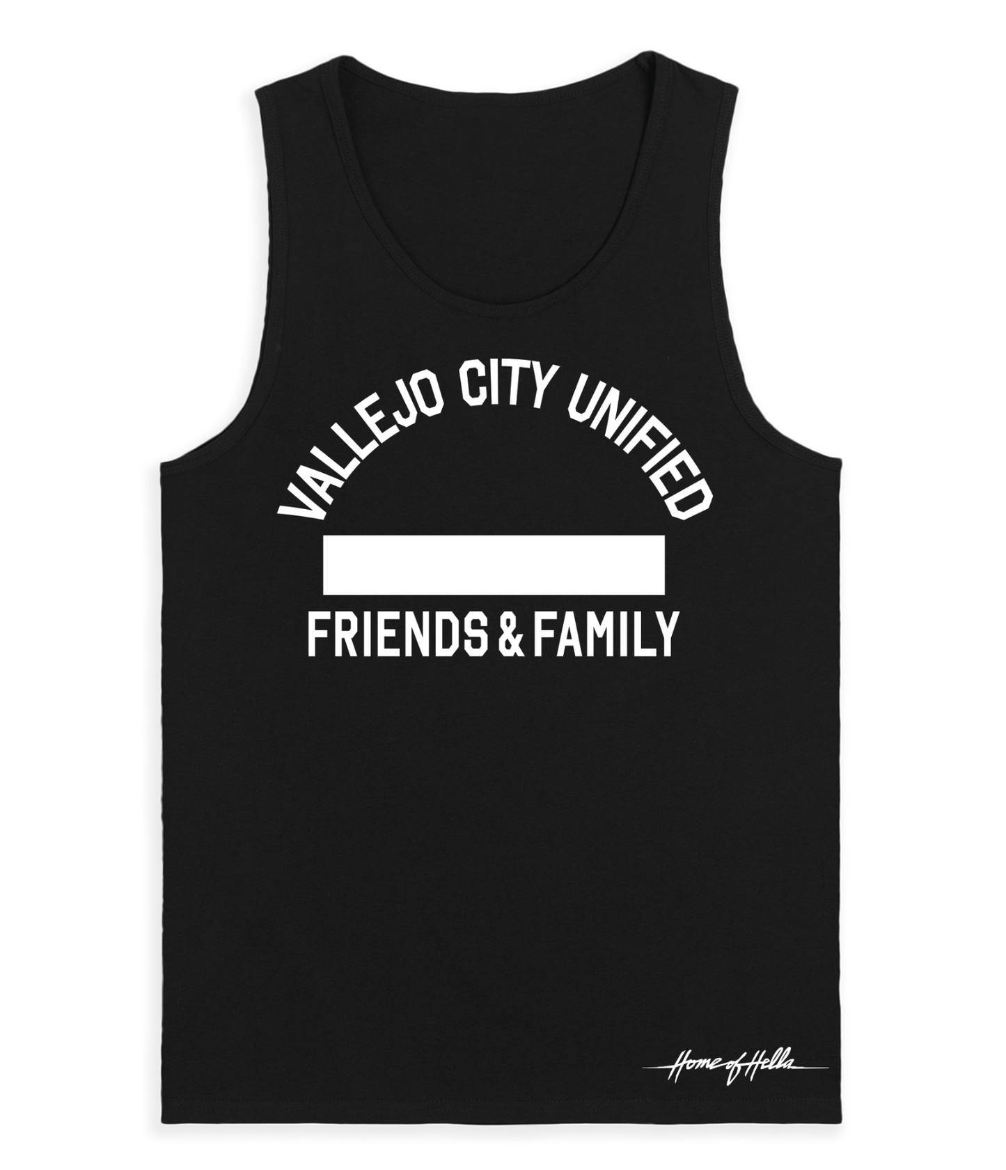 VALLEJO CITY UNIFIED FRIENDS & FAMILY Tank Top