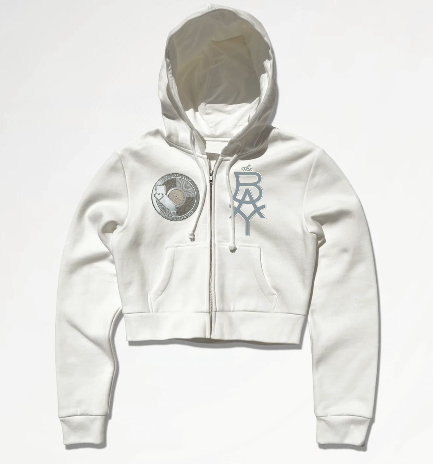 The BAY Heritage Cropped Zip-up Sweatshirt