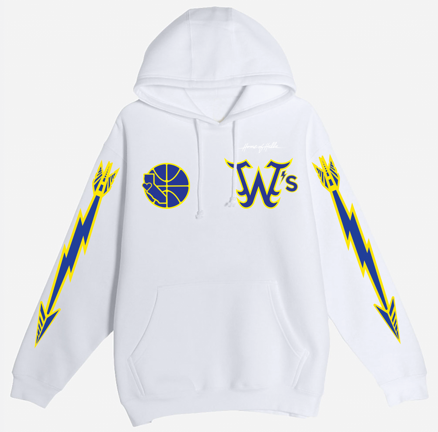 W's COLISEUM x SHARPSHOOTERS White Hooded Sweatshirt