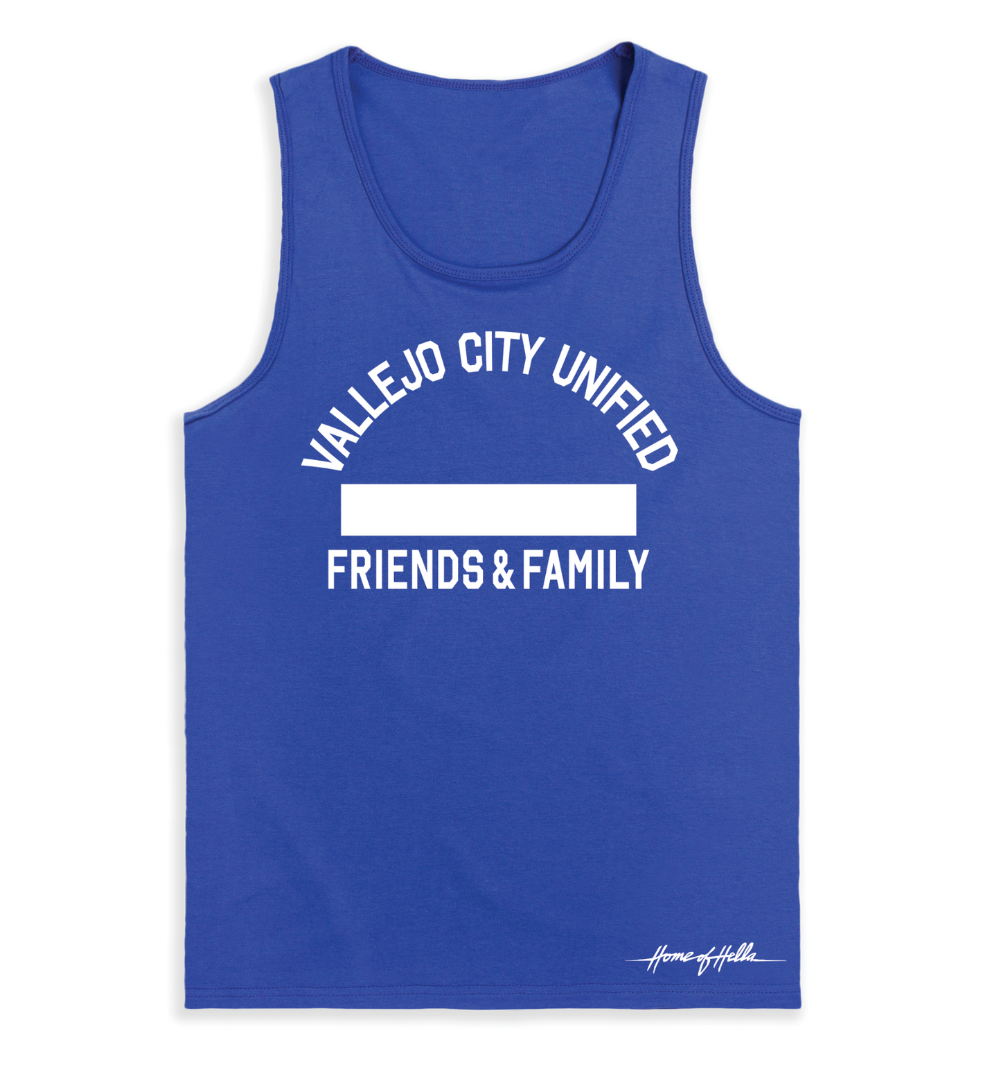 VALLEJO CITY UNIFIED FRIENDS & FAMILY Tank Top