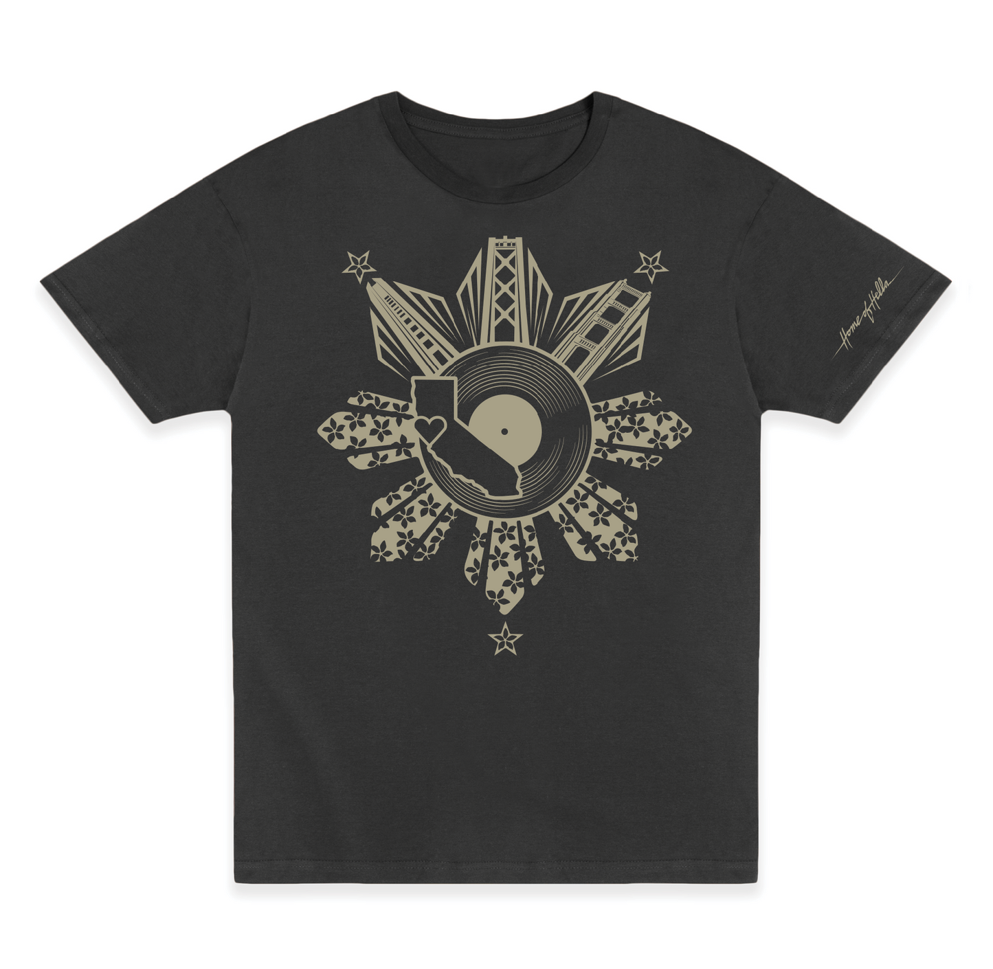 Bay Area Halo Halo Graphic T-Shirt