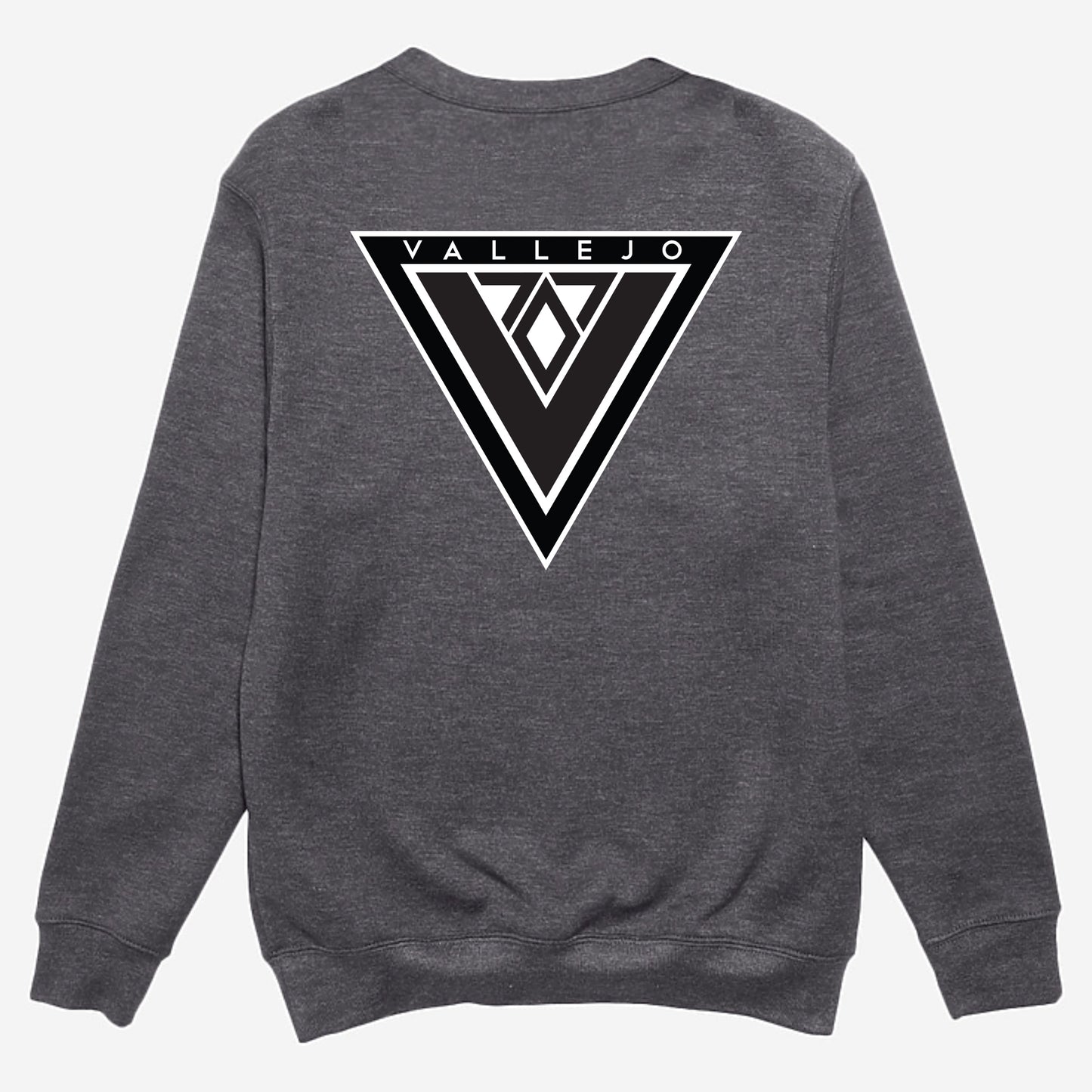 V707 VALLEJO SOUVENIR Crewneck Sweatshirt (Front+Back Graphics)