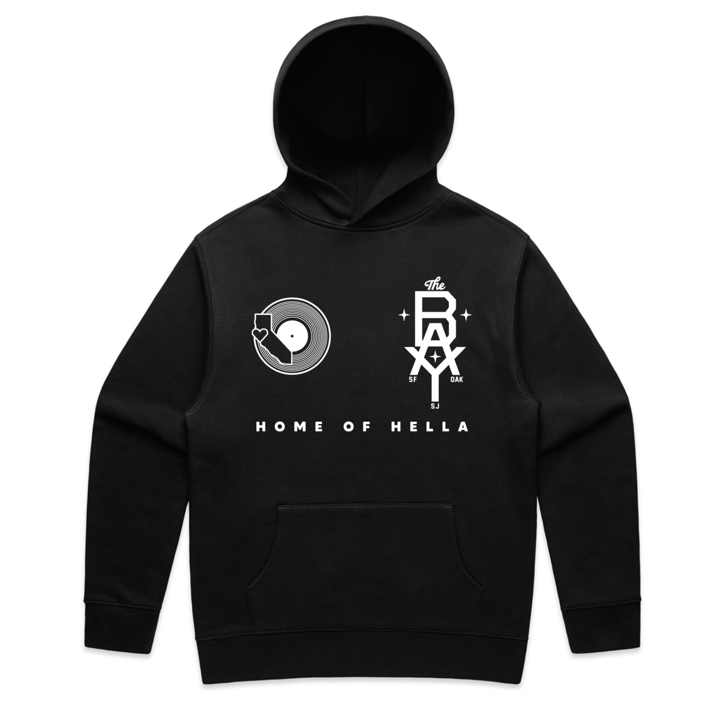 BAY INTERLOCKED KIT HOODED SWEATSHIRT (No Strings)