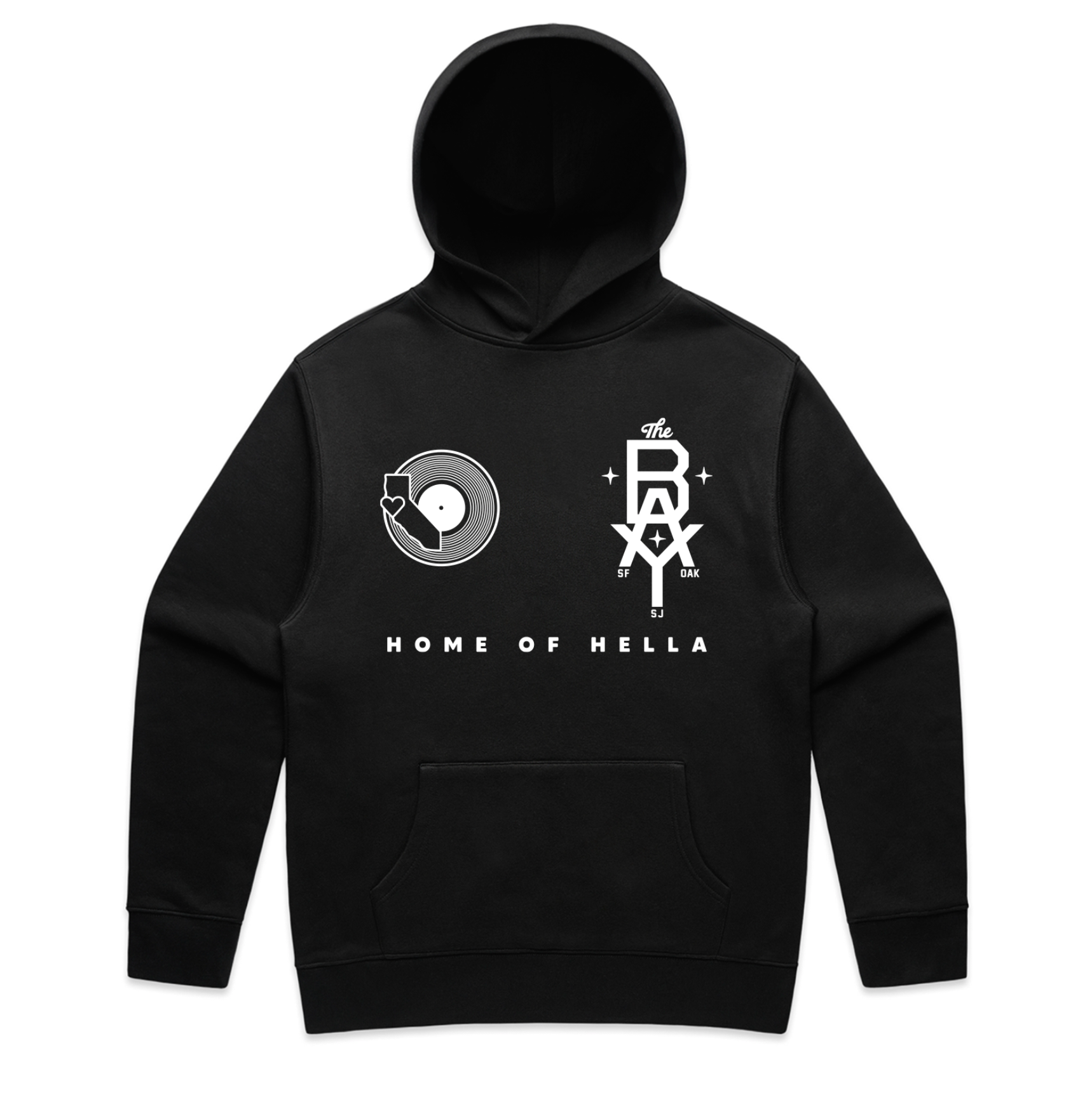 BAY INTERLOCKED KIT HOODED SWEATSHIRT (No Strings) – Home of Hella