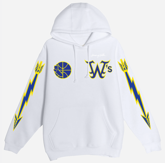 W's COLISEUM x SHARPSHOOTERS White Hooded Sweatshirt