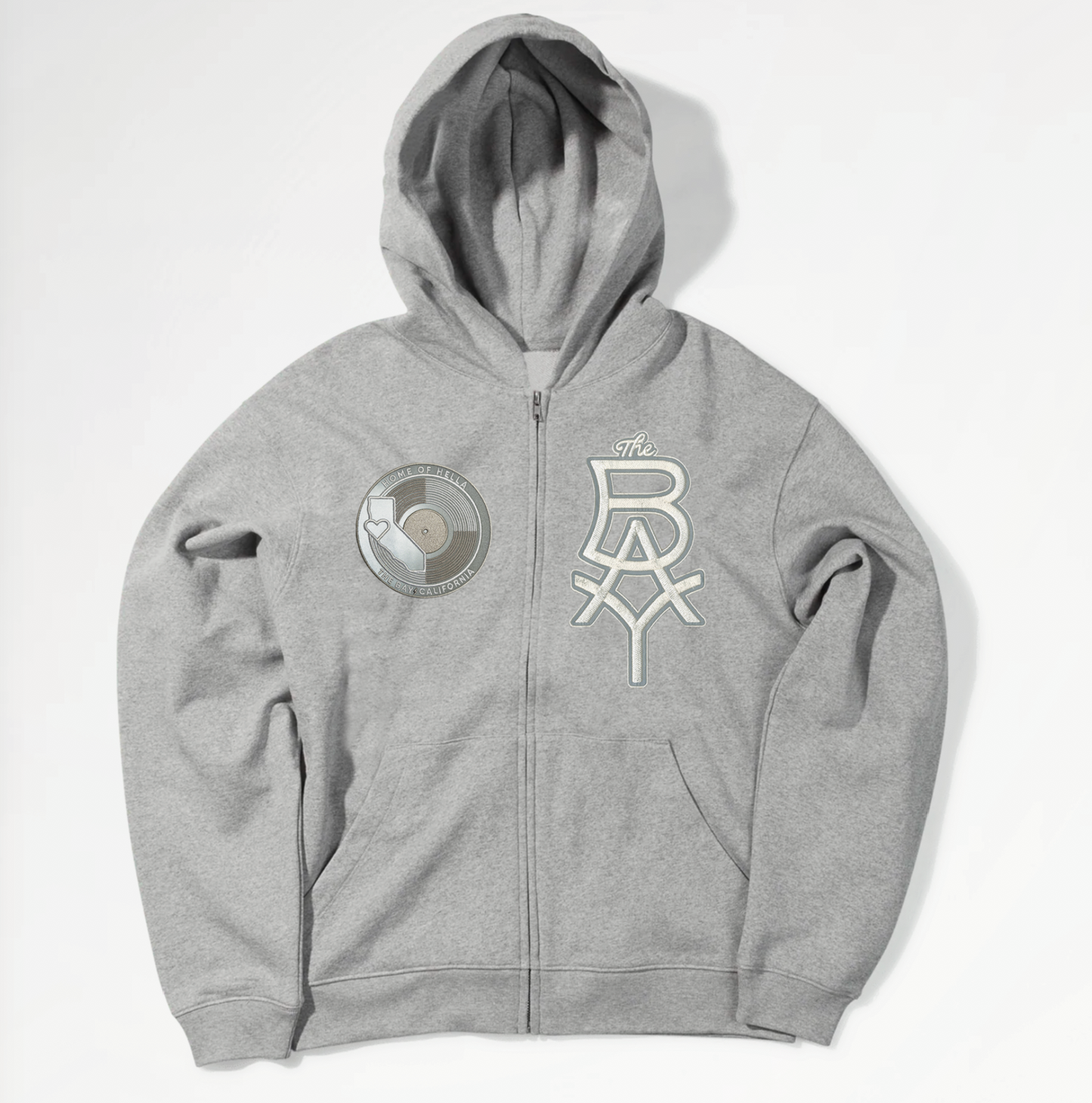 The BAY Heritage Zip-up Hooded Sweatshirt