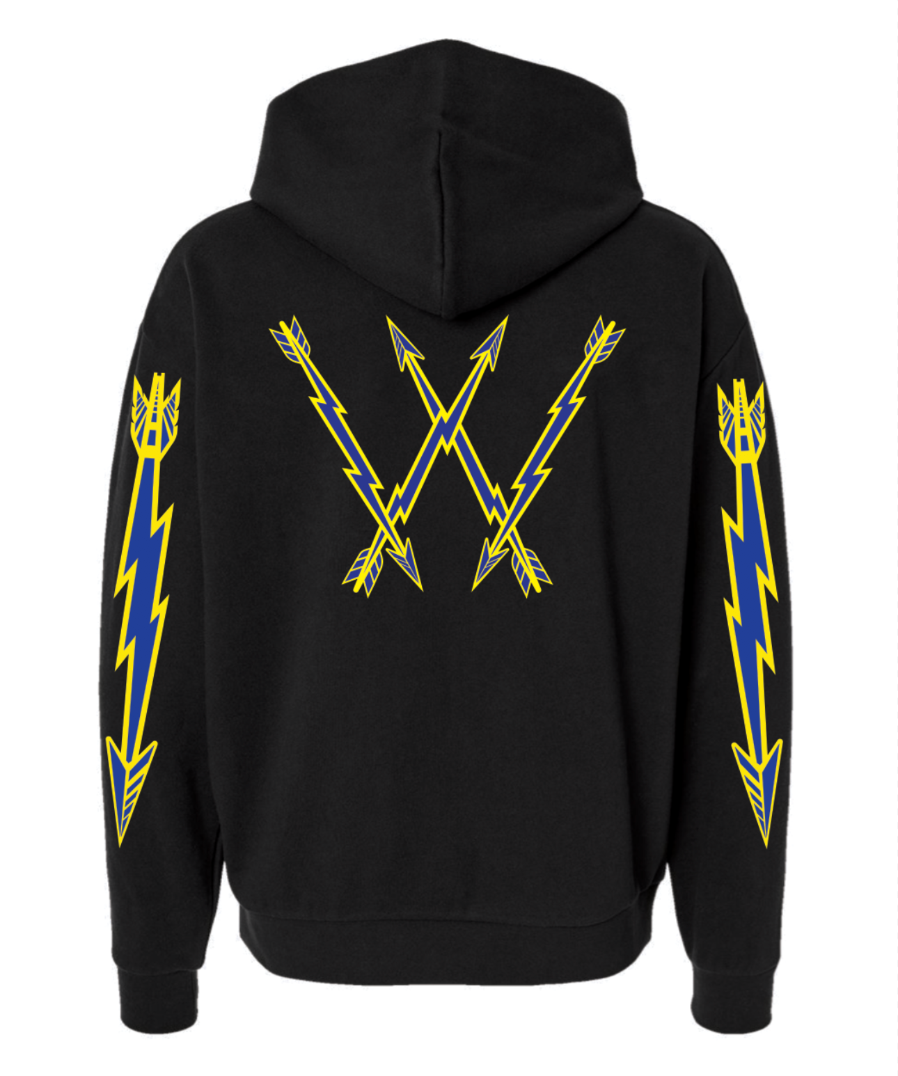 W's COLISEUM x SHARPSHOOTERS Black Hooded Sweatshirt