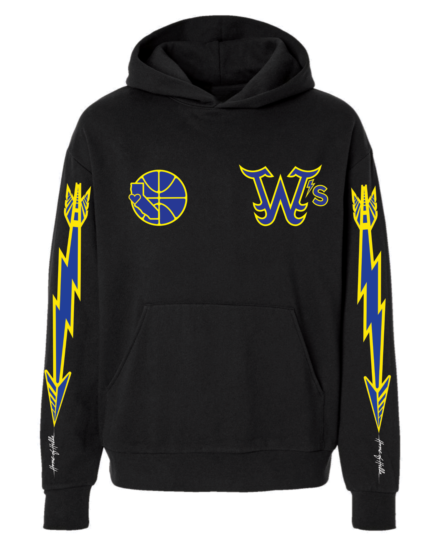 W's COLISEUM x SHARPSHOOTERS Black Hooded Sweatshirt