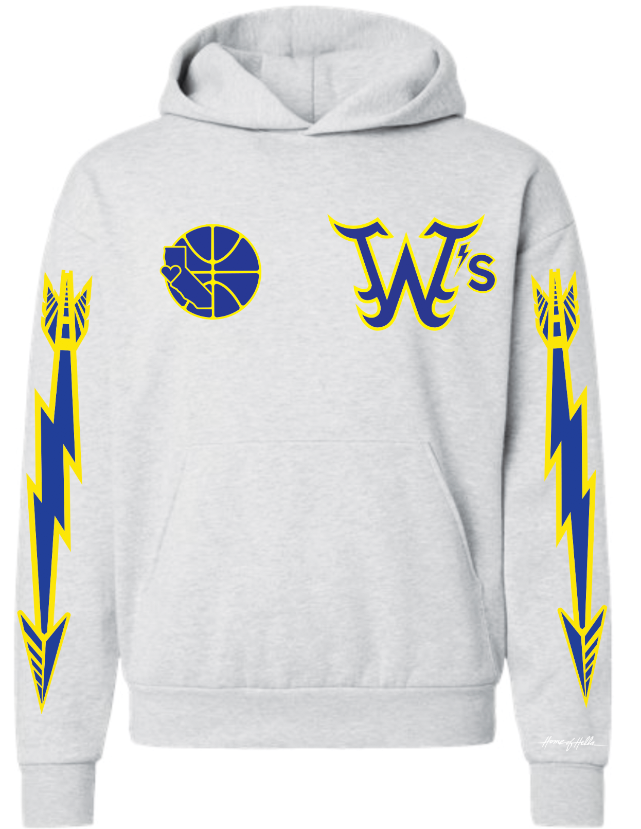 W's COLISEUM x SHARPSHOOTERS Grey Hooded Sweatshirt