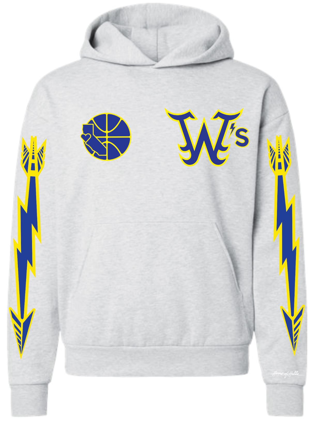 W's COLISEUM x SHARPSHOOTERS Grey Hooded Sweatshirt