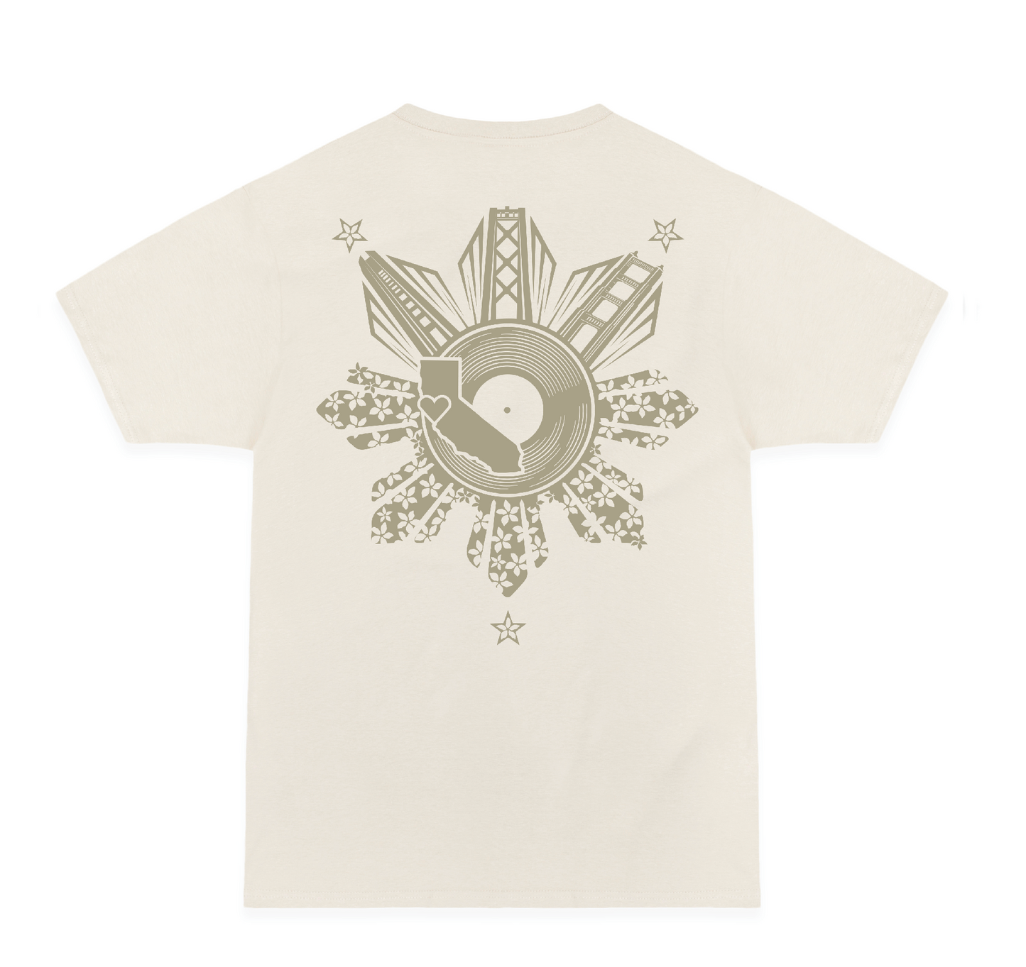 Bay Area Halo Halo Graphic (Front+Back Print)