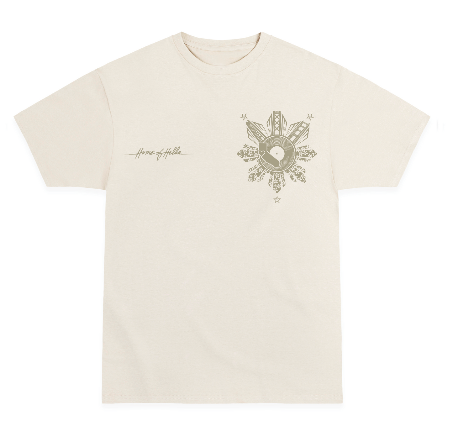Bay Area Halo Halo Graphic (Front+Back Print)