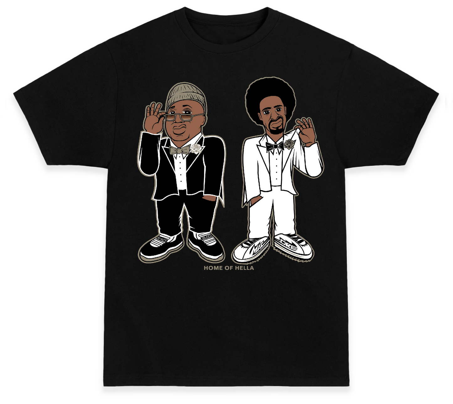 Hyphy Tunes T-Shirt (Black, White, Grey)