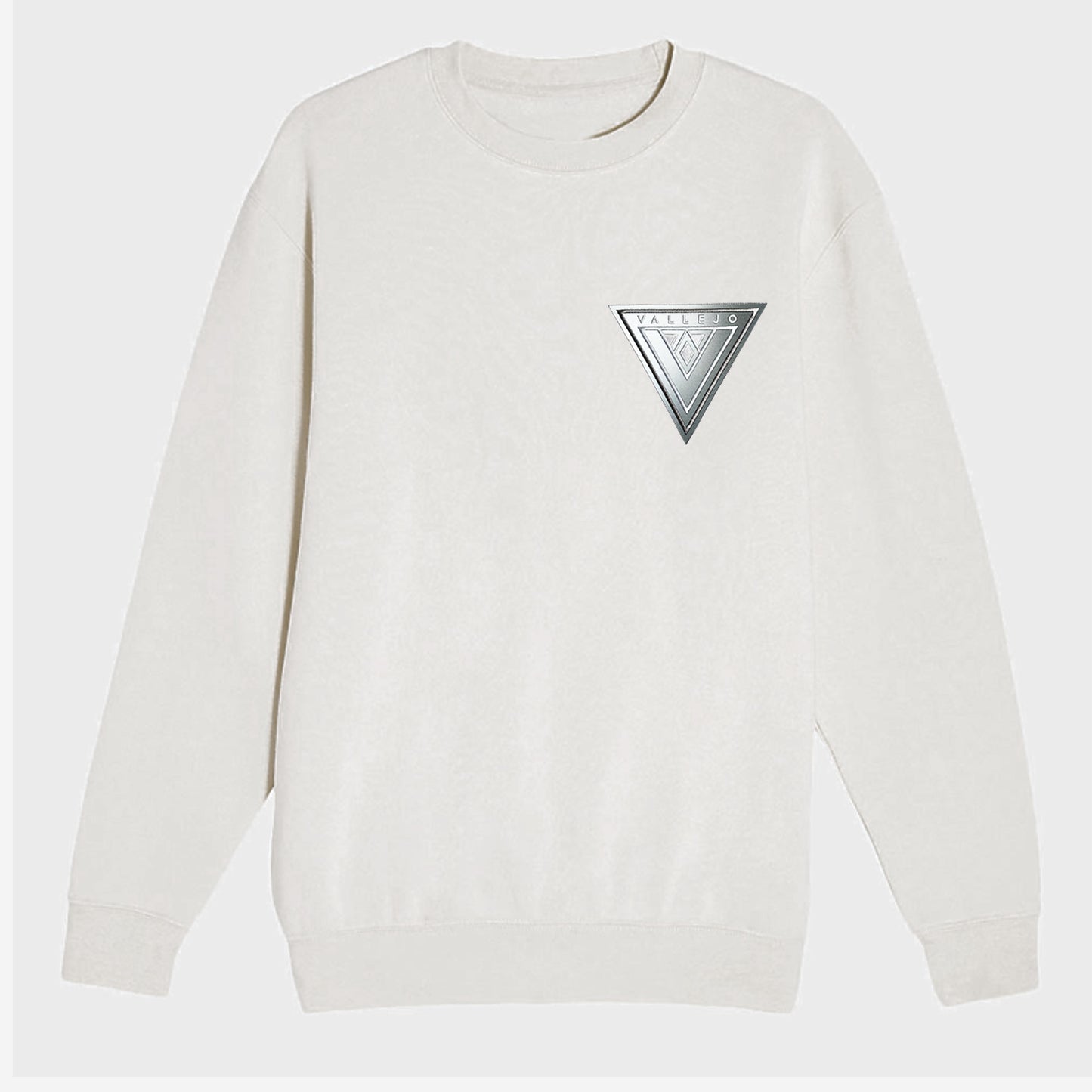 V707 VALLEJO Reflective Crewneck Sweatshirt (Left Chest Emblem)