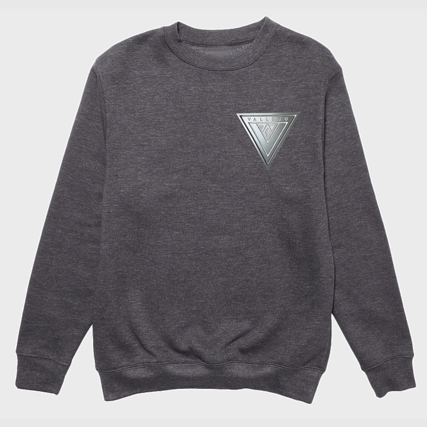 V707 VALLEJO Reflective Crewneck Sweatshirt (Left Chest Emblem)