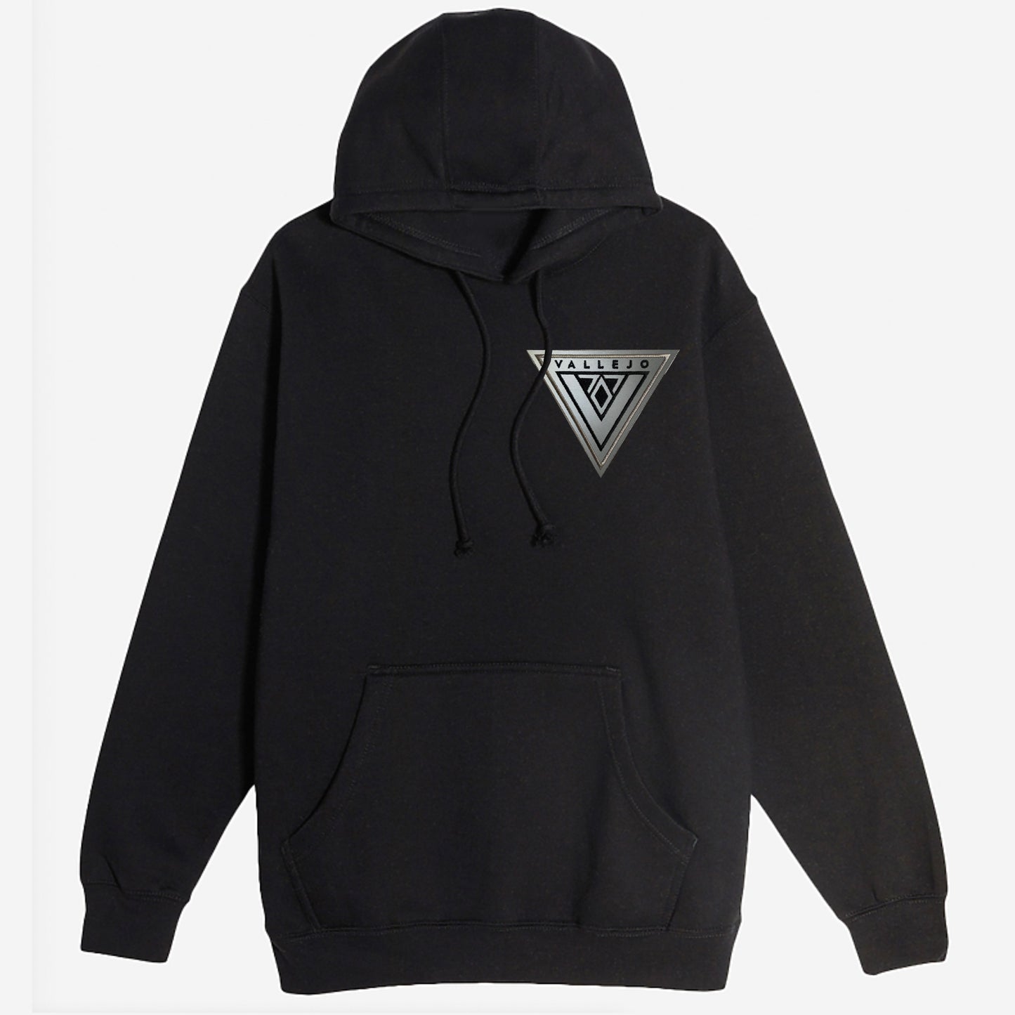 V707 VALLEJO Reflective Emblem (Left Chest) Hooded Sweatshirt