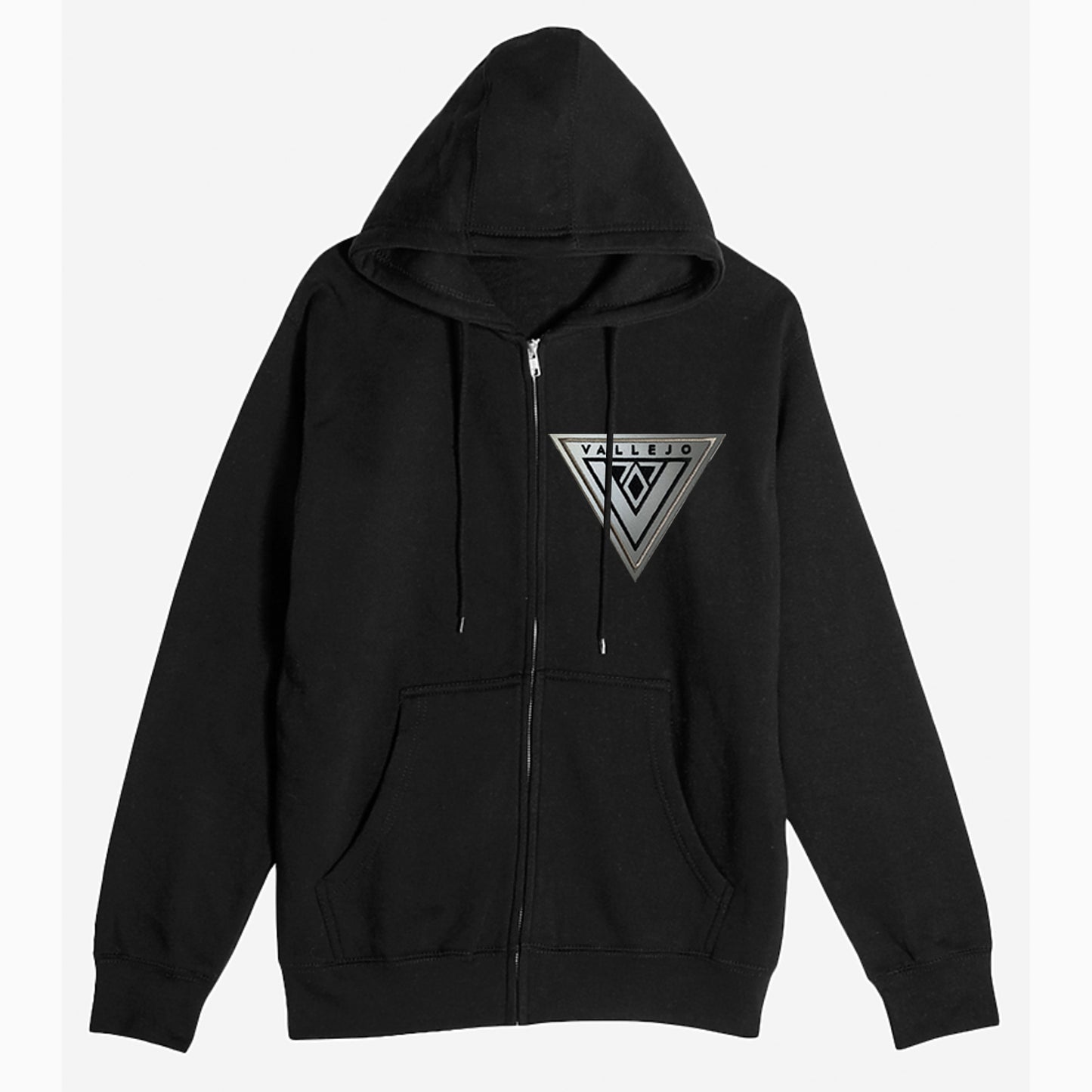 V707 VALLEJO Reflective Emblem (Zip-Up) Hooded Sweatshirt