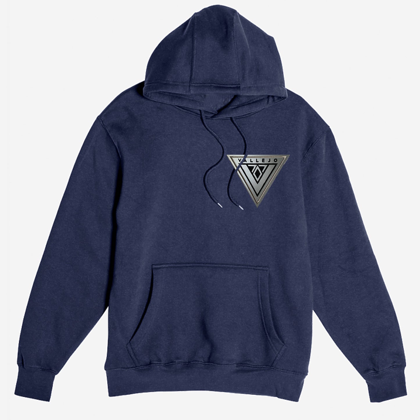 V707 VALLEJO Reflective Emblem (Left Chest) Hooded Sweatshirt