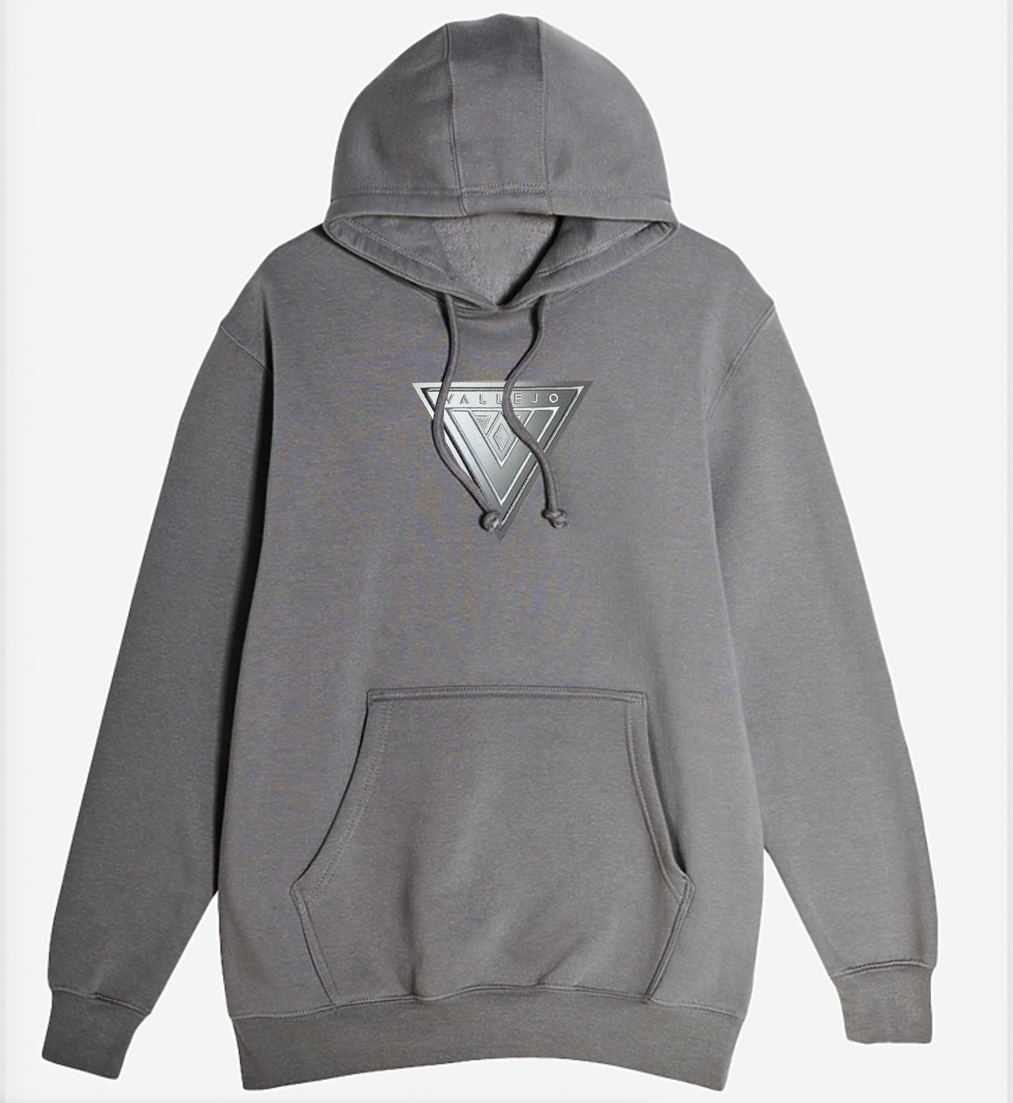 V707 VALLEJO Reflective Emblem (Center Chest) Hooded Sweatshirt (Classic Colors)