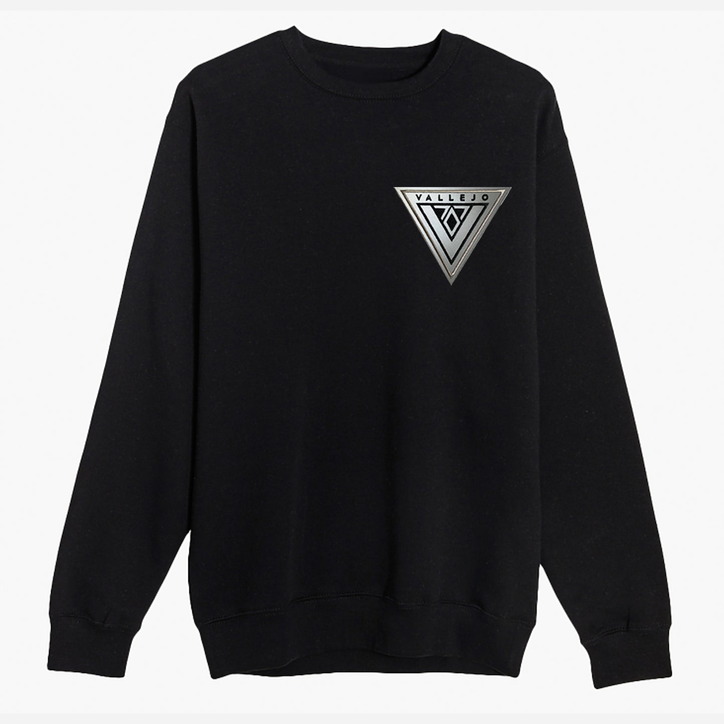 V707 VALLEJO Reflective Crewneck Sweatshirt (Left Chest Emblem)