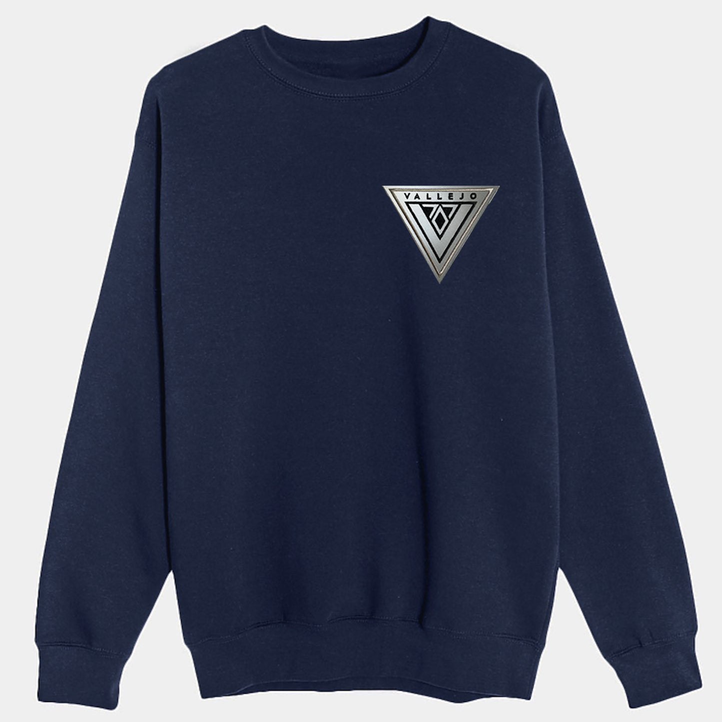 V707 VALLEJO Reflective Crewneck Sweatshirt (Left Chest Emblem)