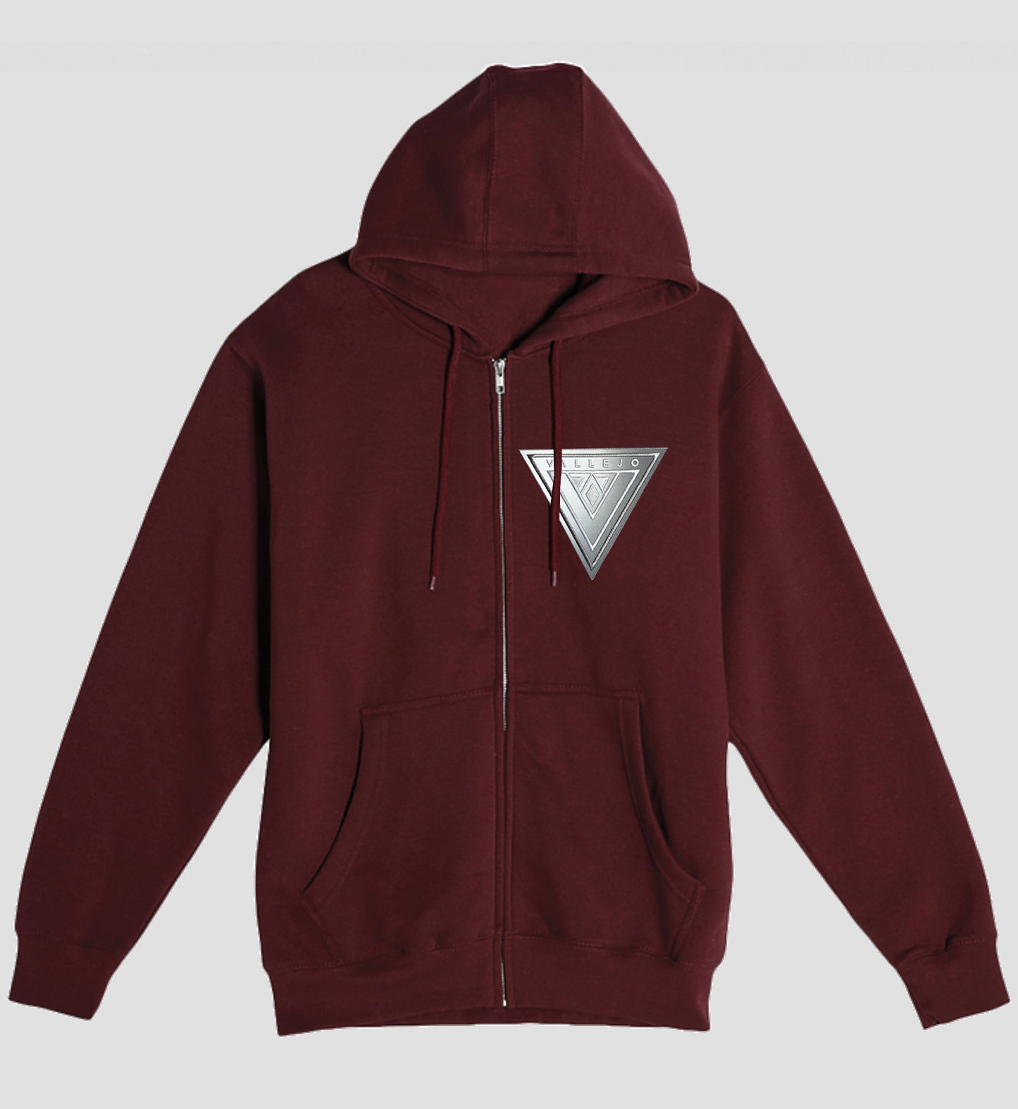 V707 VALLEJO Reflective Emblem (Zip-Up) Hooded Sweatshirt