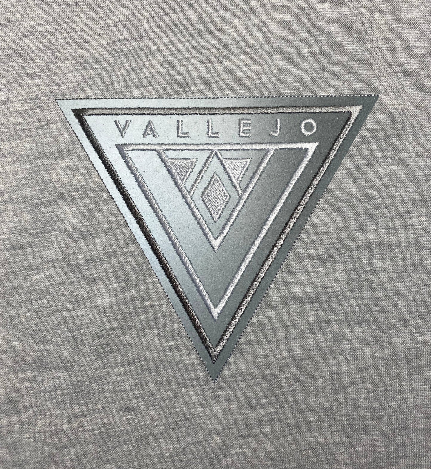 V707 VALLEJO Reflective Emblem (Left Chest) Hooded Sweatshirt