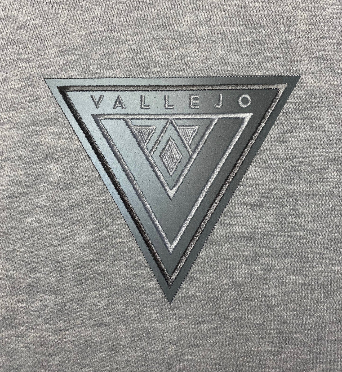 V707 VALLEJO Reflective Crewneck Sweatshirt (Left Chest Emblem)