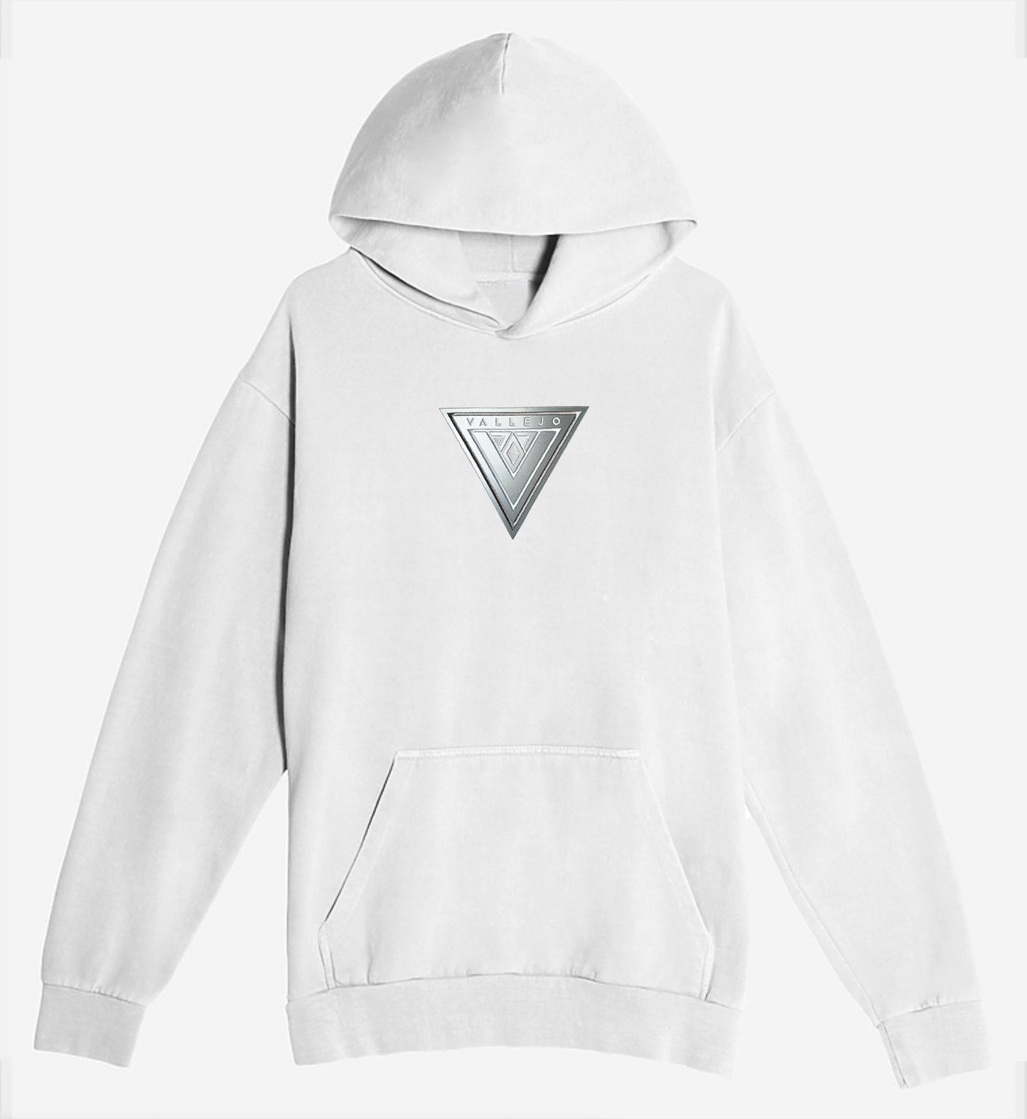 V707 VALLEJO Reflective Emblem (Center Chest) Hooded Sweatshirt (Seasonal Colors)